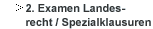 Klausurendownload Download 2. Examen Landesrecht/Spezialklausuren