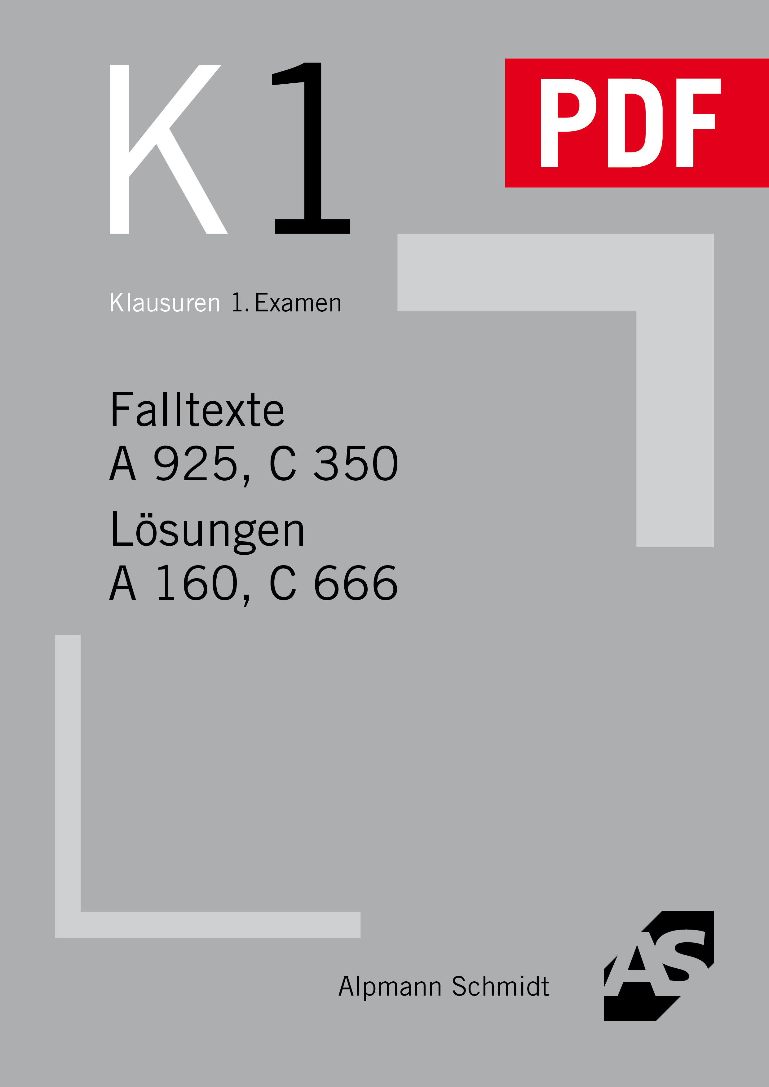 Klausurenkurs 1. Examen K1 Online
