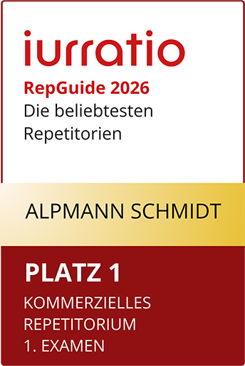 Iurratio - Siegel Platz 1 kommerzielles Repetitorium
